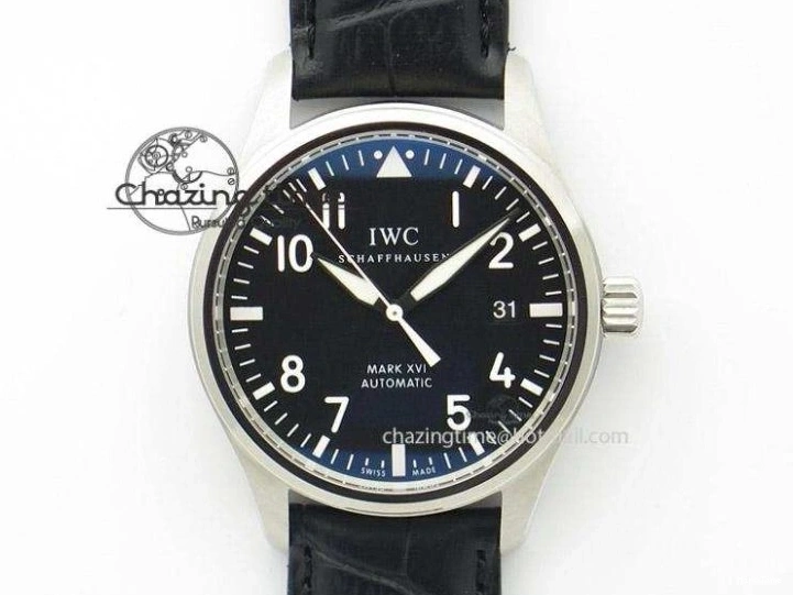 MIROTIME 0401 Modern PILOT IW389001 ZF 1:1 Best Edition Ceramic Case Black Dial on Nylon Strap A7750 (Same Function As Genuine) 7158